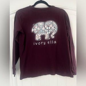 Ivory Ella long sleeve tee